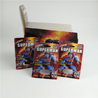 Emballage masculin de pilules de sexe de capsule de carte de boursouflure de l'amélioration 3D du rhinocéros 99 500K Superman