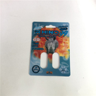 Rhinocéros 99 cartes de rhinocéros du trou 3D du double 500k pour la pilule masculine d'amélioration