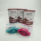 Matte Finish Protein Powder Custom a imprimé des sacs de casse-croûte sentent des sacs de catégorie comestible de barre de chocolat de preuve