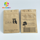 Petits le sac latéral de papier d'aluminium de joint du papier d'emballage 3 a adapté Logo For Tea aux besoins du client