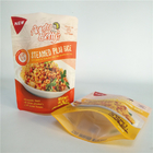 GV de sac d'emballage alimentaire de PE de VMPET 12C avec les gâteaux chauds de nourriture de tirette