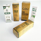 L'emballage de papier de cosmétiques de GV CMYK enferme dans une boîte l'estampillage d'aluminium de 2oz 60ml 30ml