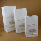 Poignée adaptée aux besoins du client qui respecte l'environnement de sacs en papier de fenêtre pour l'emballage de pain