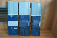 Gousset latéral bleu mat de empaquetage de grain de café de papier d'aluminium avec la valve