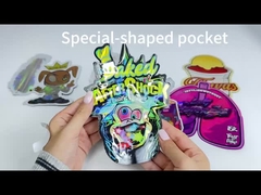 Impression colorée à l'odeur et à l'humidité en plastique sac d'emballage Mylar