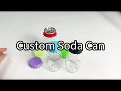 Bouteilles d'emballage alimentaire en PET de 90 ml et 135 ml personnalisables avec option d'autocollant