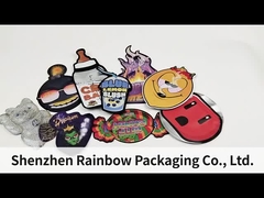 Sacs Mylar en forme irrégulière à découpe spéciale de 3,5 g