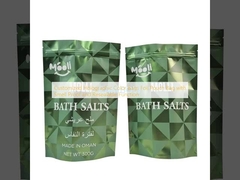 Sacs holographiques personnalisés en couleur, pochettes en film avec fonction anti-odeur et refermable