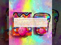 Boîte et sac holographiques en Mylar 3.5, ensemble d'emballage refermable, sacs découpés en Mylar comestible de 3.5g avec présentoir, boîtes de céréales