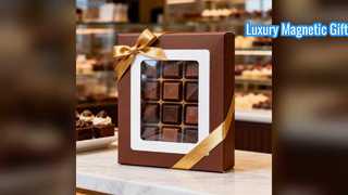 boîtes cadeaux magnétiques de luxe personnalisées