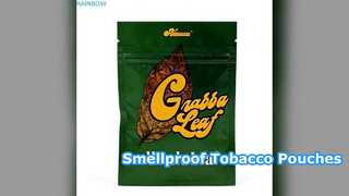 Blagues à tabac inodores imprimées sur mesure