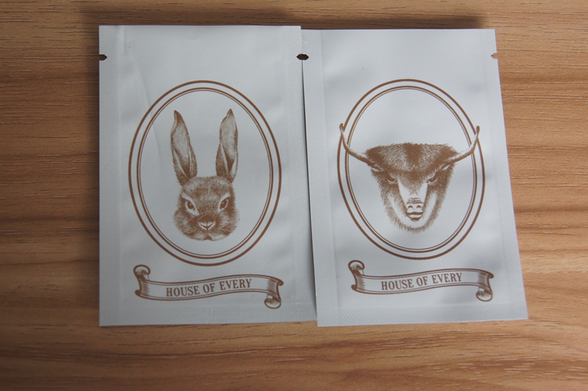 Joint zip-lock blanc de poignée de Matt le mini met en sac pour l'épice/graine/emballage de fines herbes d'insence