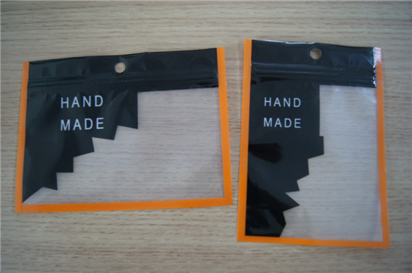 Poche latérale d'emballage de sachet en matière plastique de joint pour le sac d'emballage d'appât/attrait avec la tirette