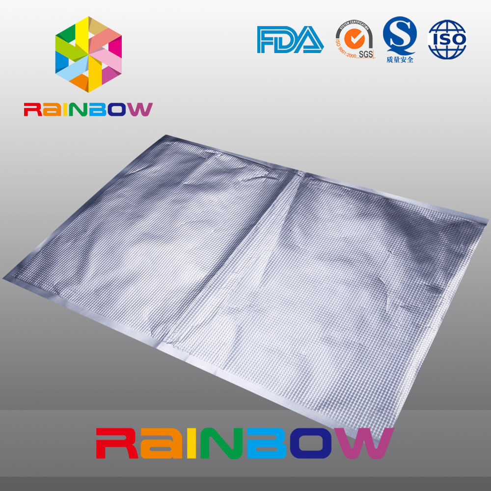 Les sacs texturisés Sous Vide de joint hermétique de nourriture de Channal/l'aluminium épargnant de nourriture ont gravé le sac en refief