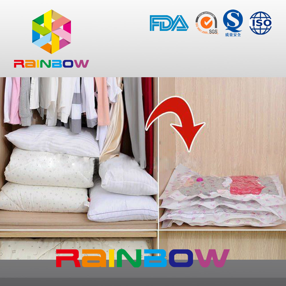 Gros sac de rangement économe en espace / Vacuum Voyage Vacuum Sac d' espace Pour les vêtements, Couette