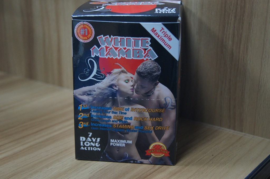 Boîtes de boîte de papier d'affichage de pilules d'amélioration de sexe et de panthère noire de cartes