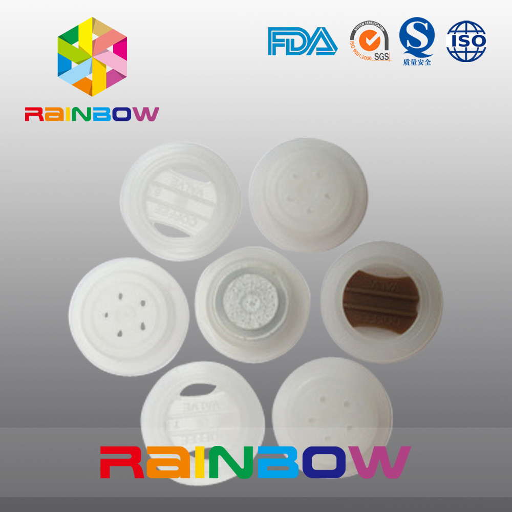 Sachets en matière plastique adaptés aux besoins du client empaquetant la valve de décarburation pour l'emballage de sac de café