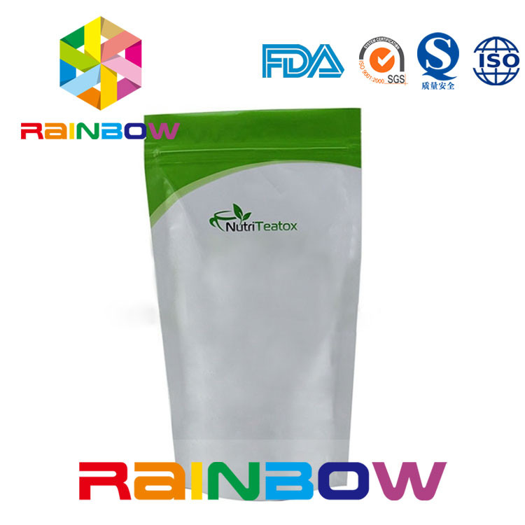 Tenez le paquet de poche d'emballage de barre de nutrition/de poche de suppléments d'aluminium serrure de fermeture éclair