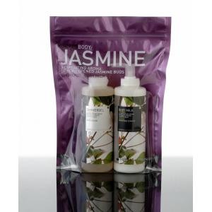 Sac cosmétique en plastique d'emballage d'affichage avant transparent avec la tirette