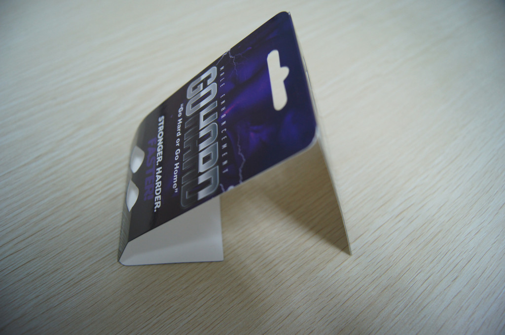 Fashional empaquettent emboutir l'emballage de carte de boursouflure pour des pilules de sexe/Caspsule