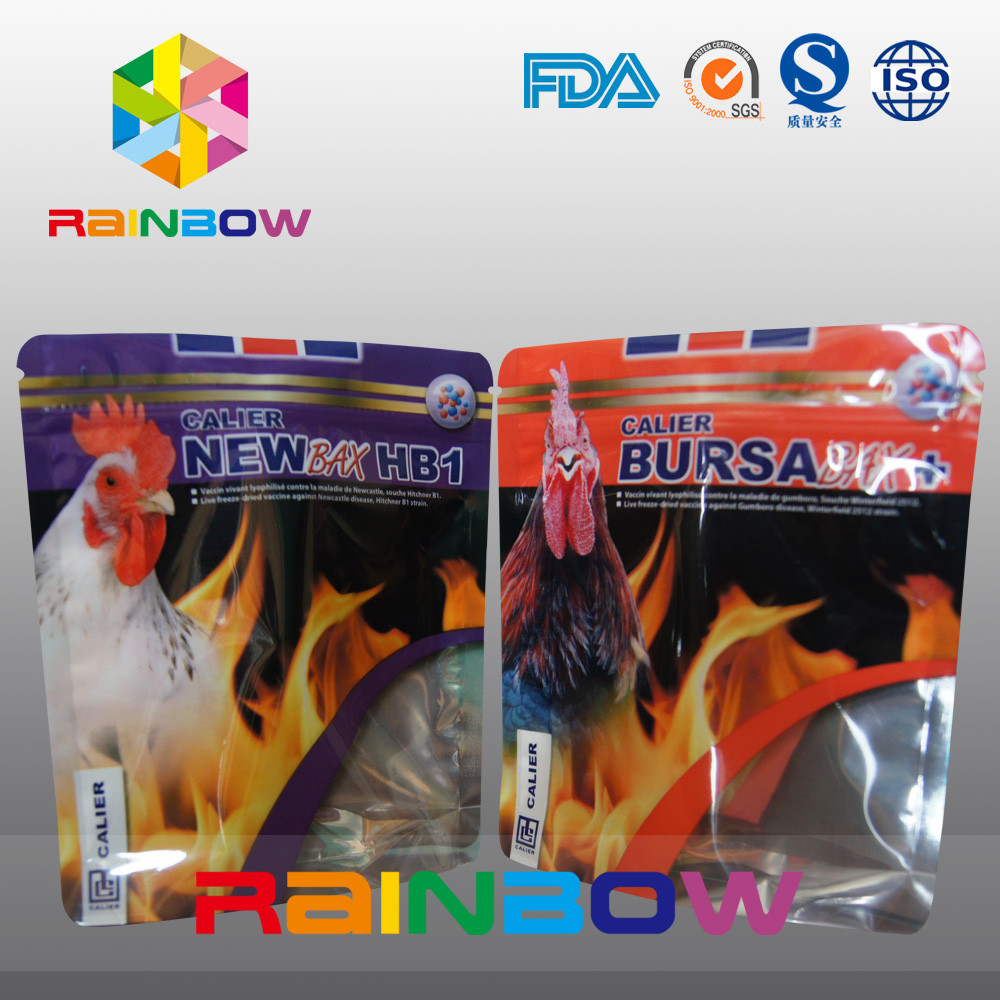 Tenez le sac animal de nourriture de Tukey de papier d'aluminium de poche d'aliment pour animaux familiers de Zpilock