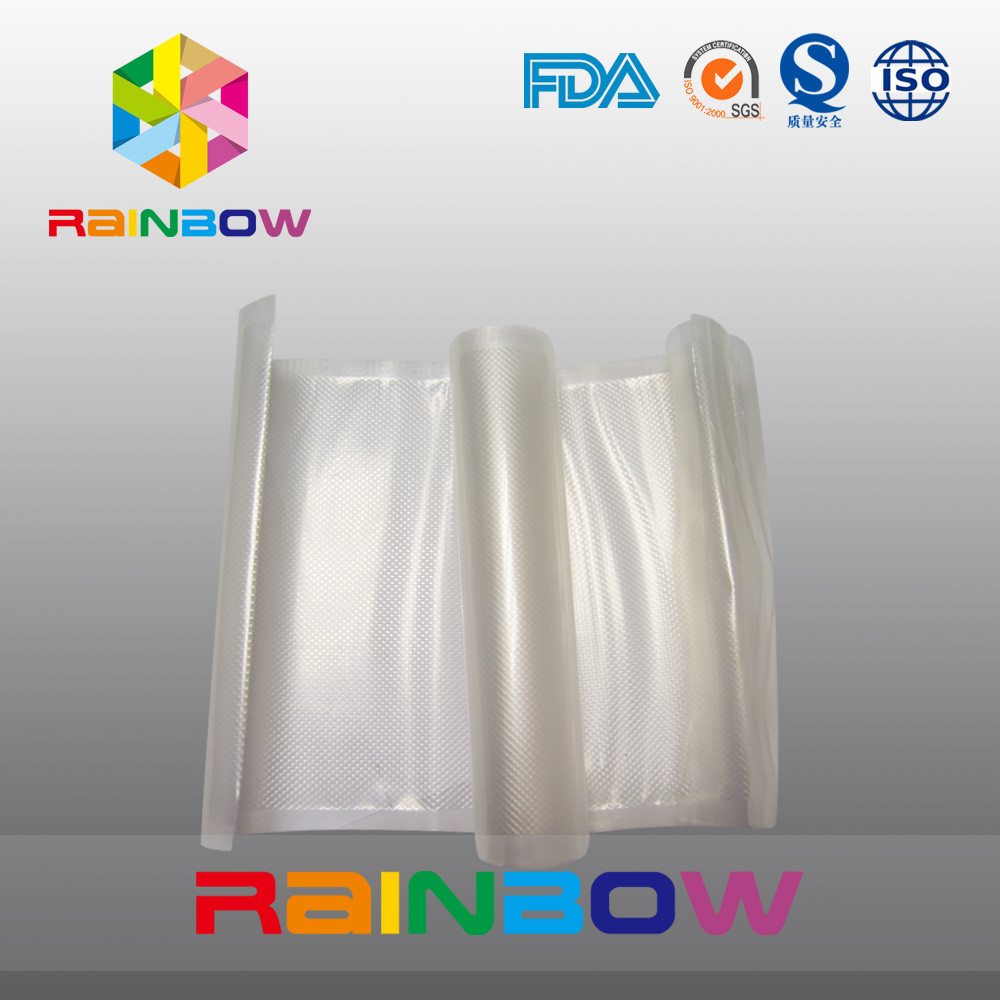 Sacs à vide à vide en plastique pour alimentation / sacs en plastique de qualité alimentaire recouvertables