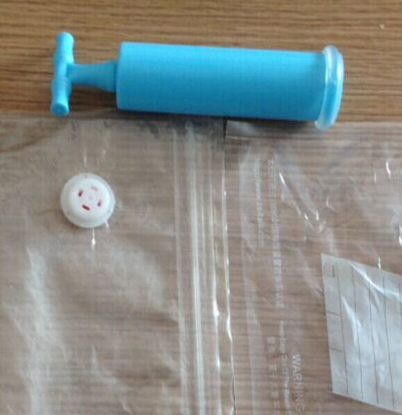 Sac d'emballage alimentaire de qualité alimentaire NY PE à vide transparent avec pompe à air