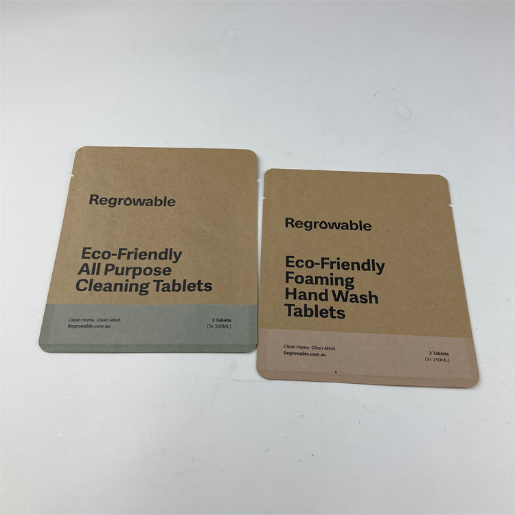 Digital imprimant la catégorie comestible écologique compostable de sac de papier pour la sucrerie de casse-croûte