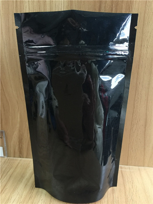 Le gousset du fond de papier d'aluminium met en sac le stockage zip-lock a soufflé emballage de poudre de riz