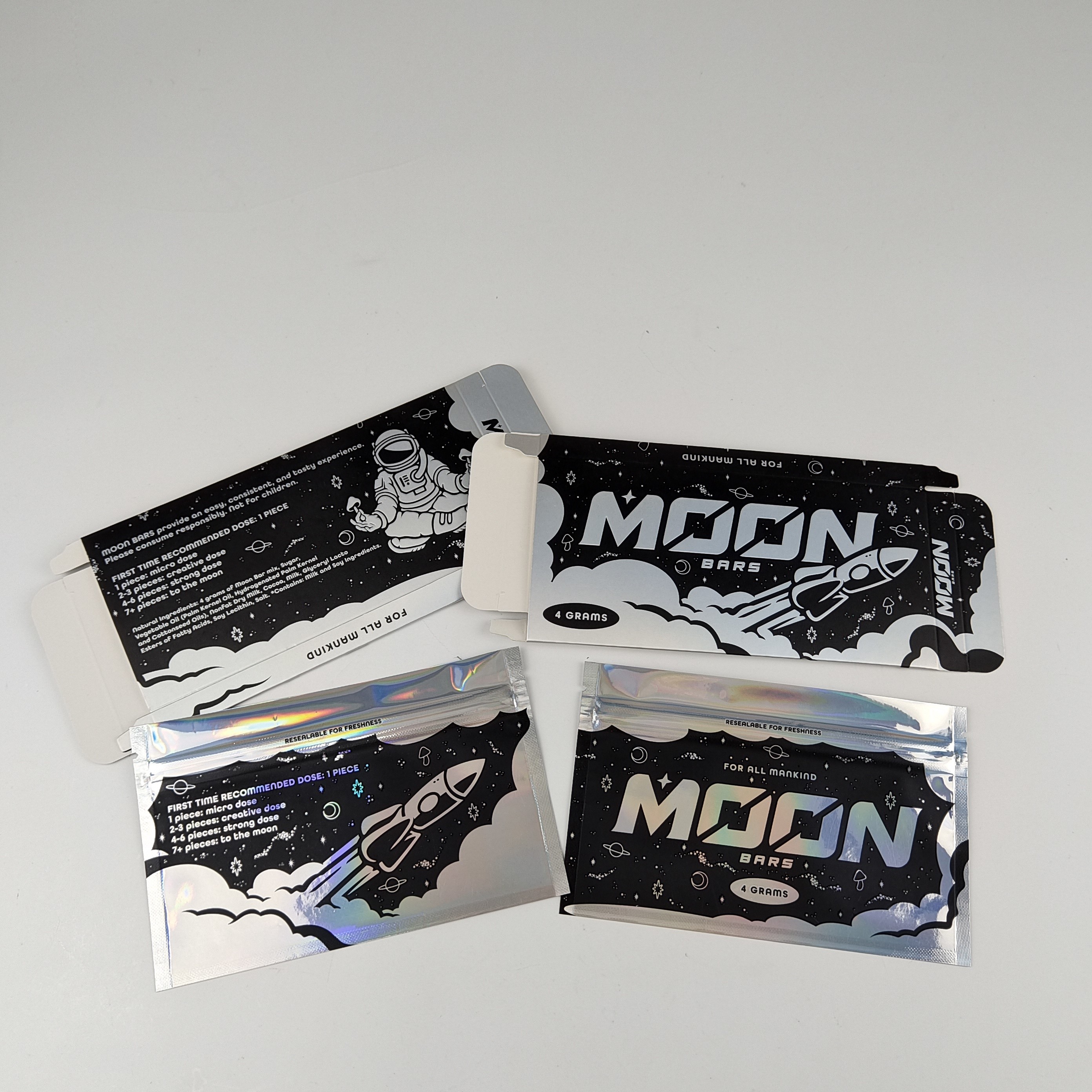 Boîtes de impression faites sur commande à nourriture de carton de boîte de papier d'emballage alimentaire de barre de bonbons au chocolat