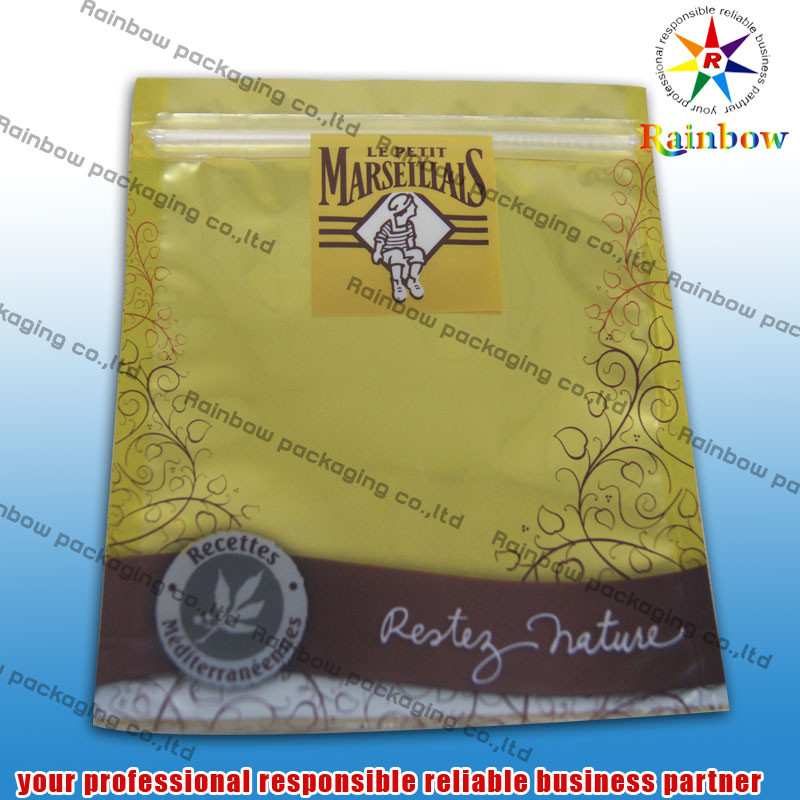 Le sac cosmétique d'emballage de papier d'aluminium, durable tiennent la poche