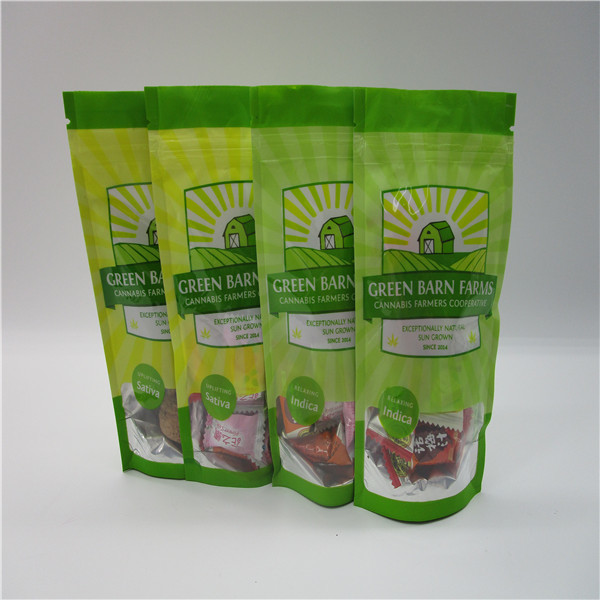 Le cannabis sème le sachet en matière plastique de marque de distributeur d'emballage avec la tirette pour des graines de Connabis