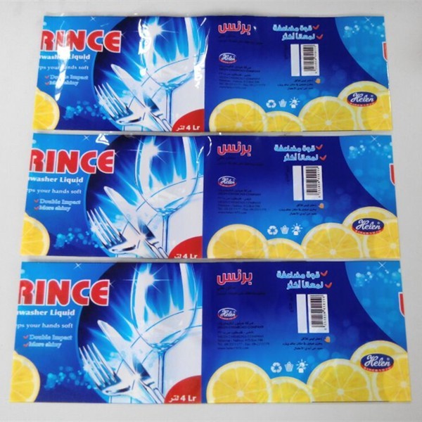 Les labels de rétrécissement de BOPP pour les bouteilles/bouteille économique de rétrécissement de la chaleur marque la coutume