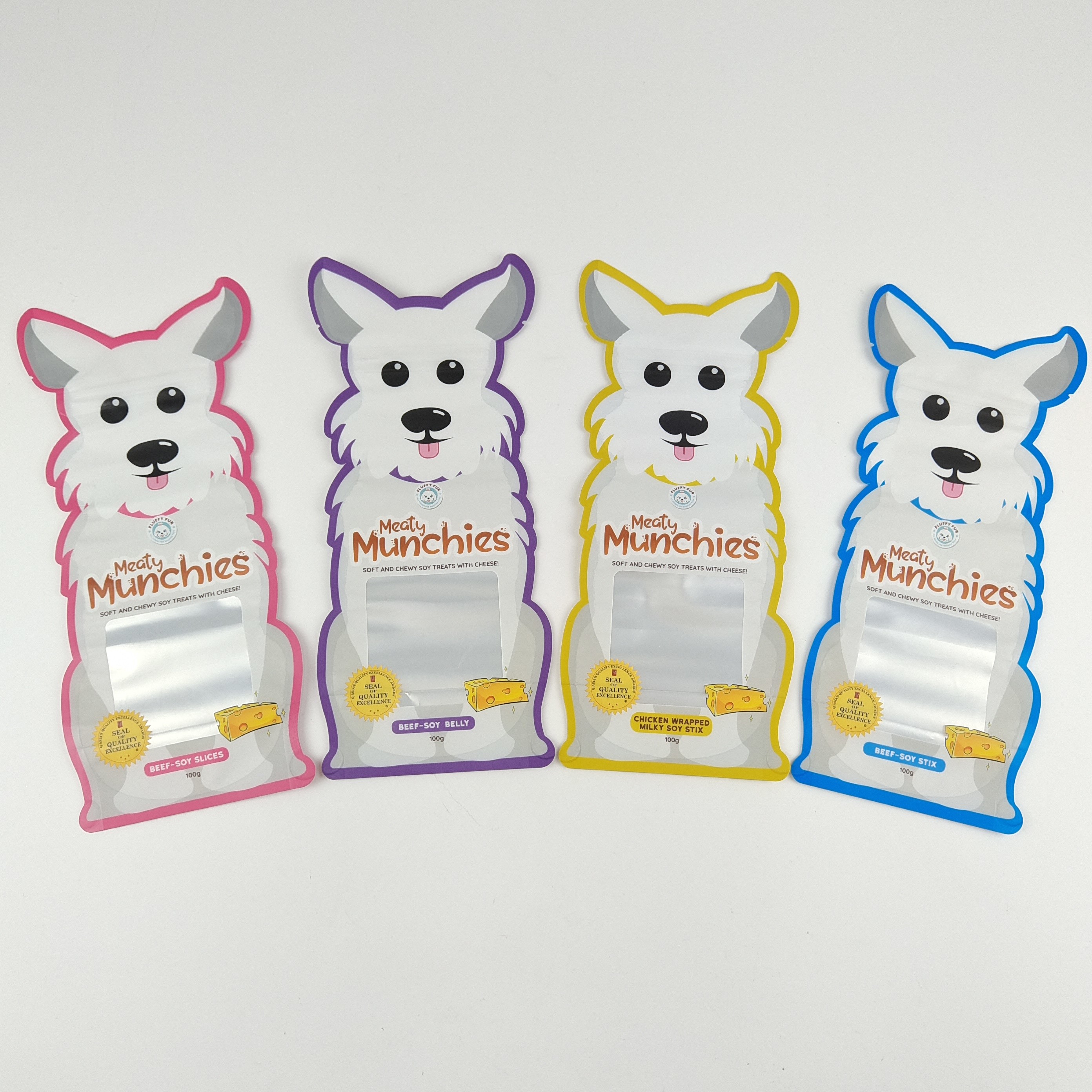 L'hologramme a imprimé les sacs 3.5g - sac de preuve d'odeur à l'épreuve des enfants 28g de mylar découpé avec des matrices de forme irrégulière