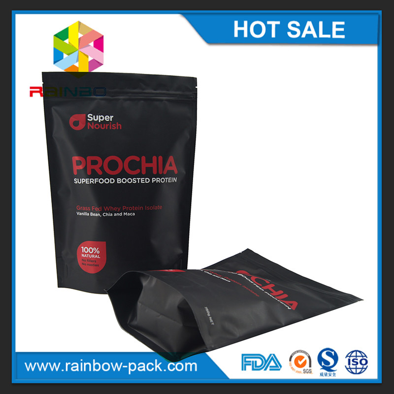 l'humidité faite sur commande d'aluminium perméable tiennent le sac de finition mat de biscuits