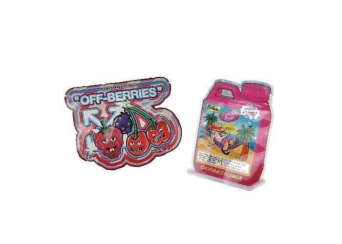 La serrure sans danger pour les enfants formée spéciale de fermeture éclair met en sac 3.5g rescellable - poches de preuve de l'odeur 28g