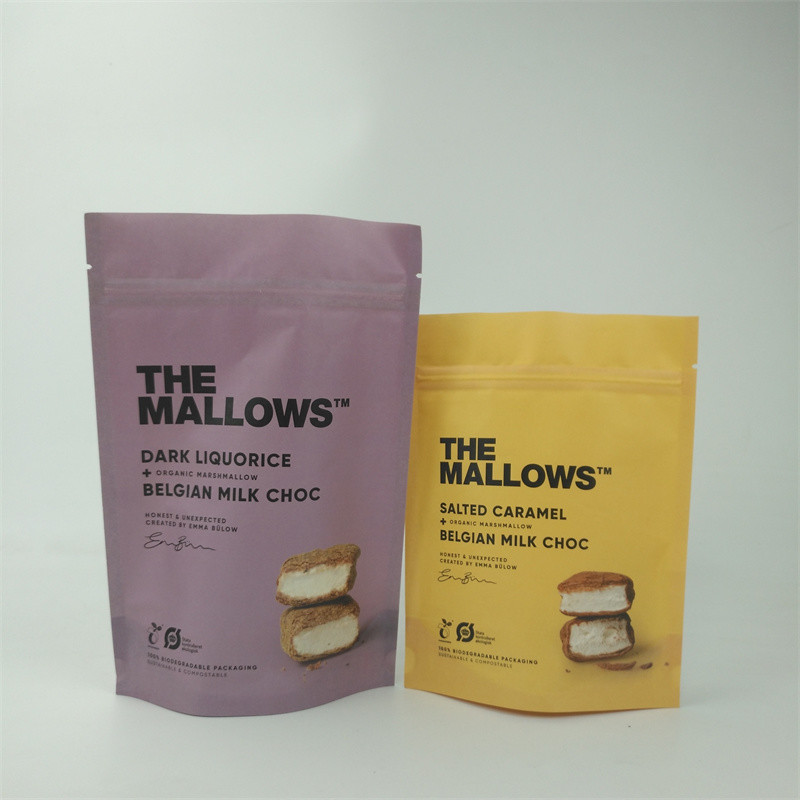 Sacs d'impression numériques imprimés sur mesure à l'odeur résistante à l'usure Sacs en plastique Mylar stratifiés pour la nourriture