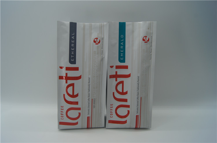 Customzied dégrossissent des sacs d'emballage de café de gousset pour le cafè moulu avec la valve