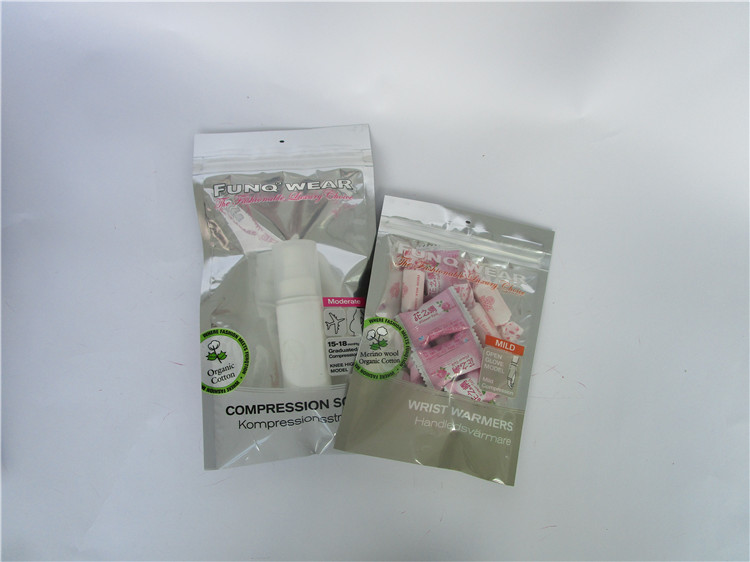 trois de haute qualité sac latéral du joint avec les sacs/sac zip-lock zip-lock de tirette pour des sous-vêtements