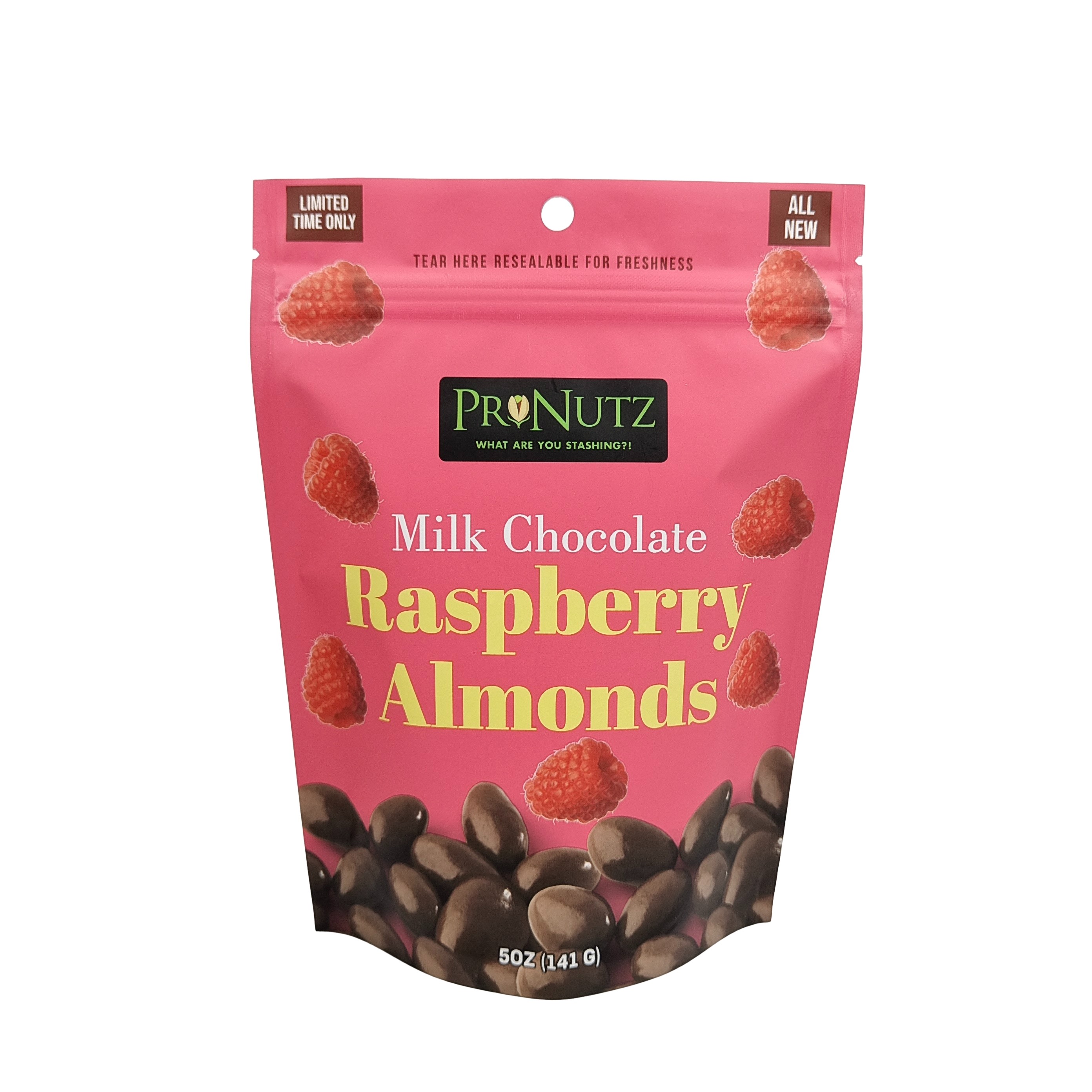 Ziplock Mylar sacs avec fenêtre transparente pour noix de cajou fermeture à glissière en plastique remontable sac fermeture à glissière