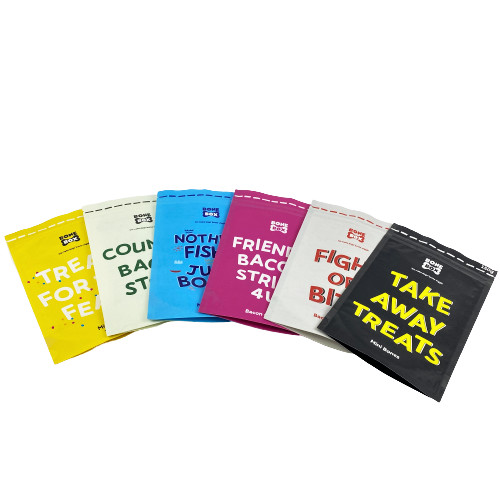 Sacs en papier kraft de qualité alimentaire Biodégradable Fermeture à glissière