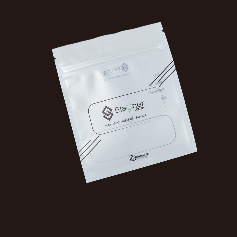 Sacs d'alignement d'impression personnalisés Sacs d'alignement dentaires clairs Fermeture à glissière Sac d'étanchéité thermique Sac de blanchiment des dents Sacs Mylar propres pour l'alignement