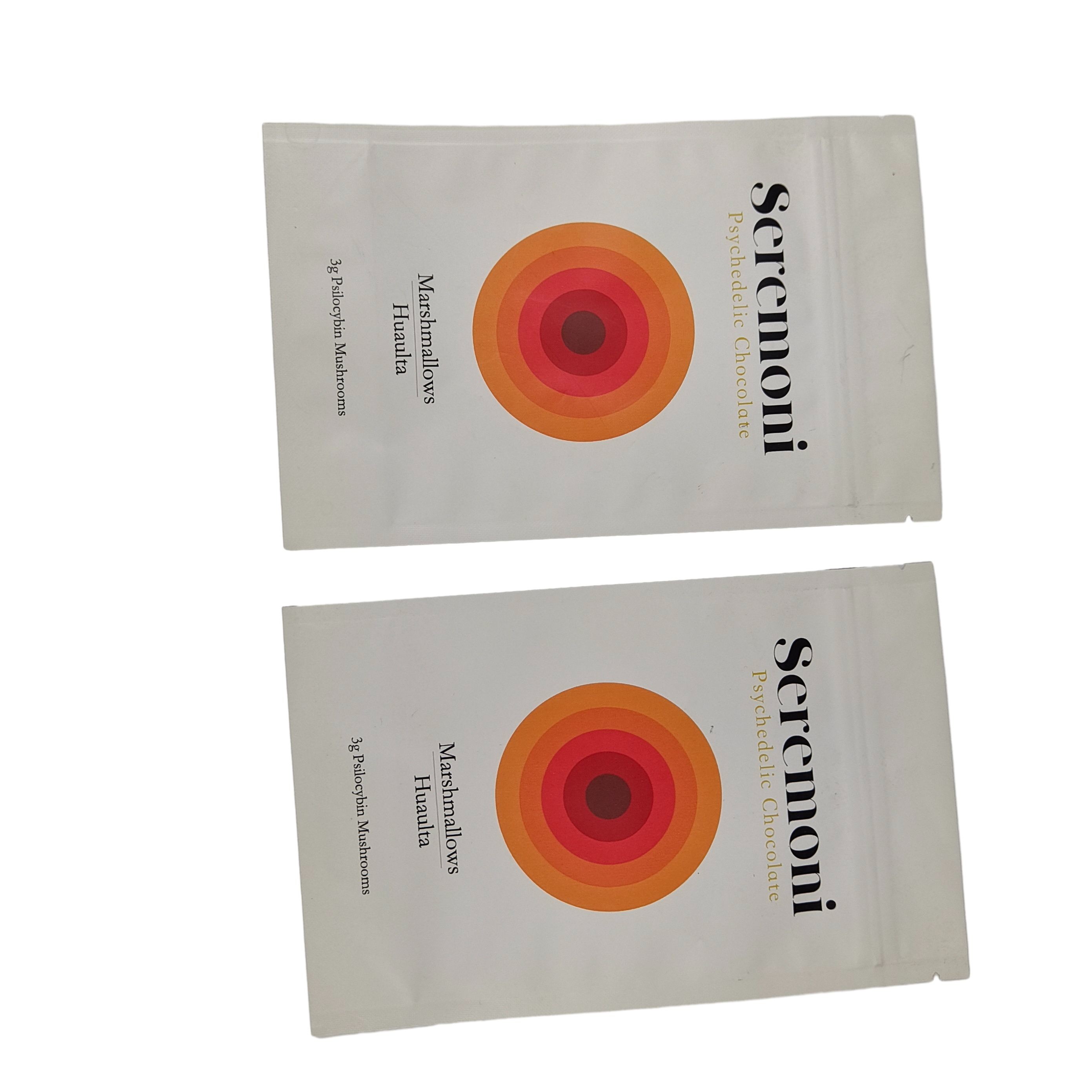 En gros Petit Sachet Taille personnalisée 10g 150g 300g Laminé Poche debout à l'odorat Sac en papier avec fermeture à glissière