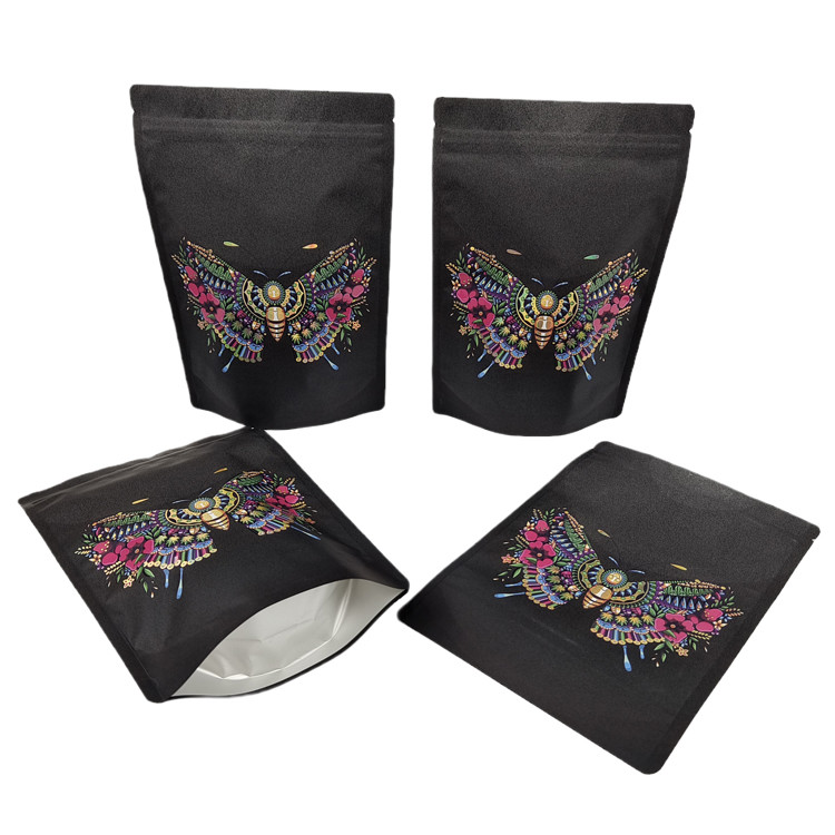 Vente à chaud personnalisée sacs anti-odeur debout avec logo Impression numérique sacs Mylar biodégradables recouvertables