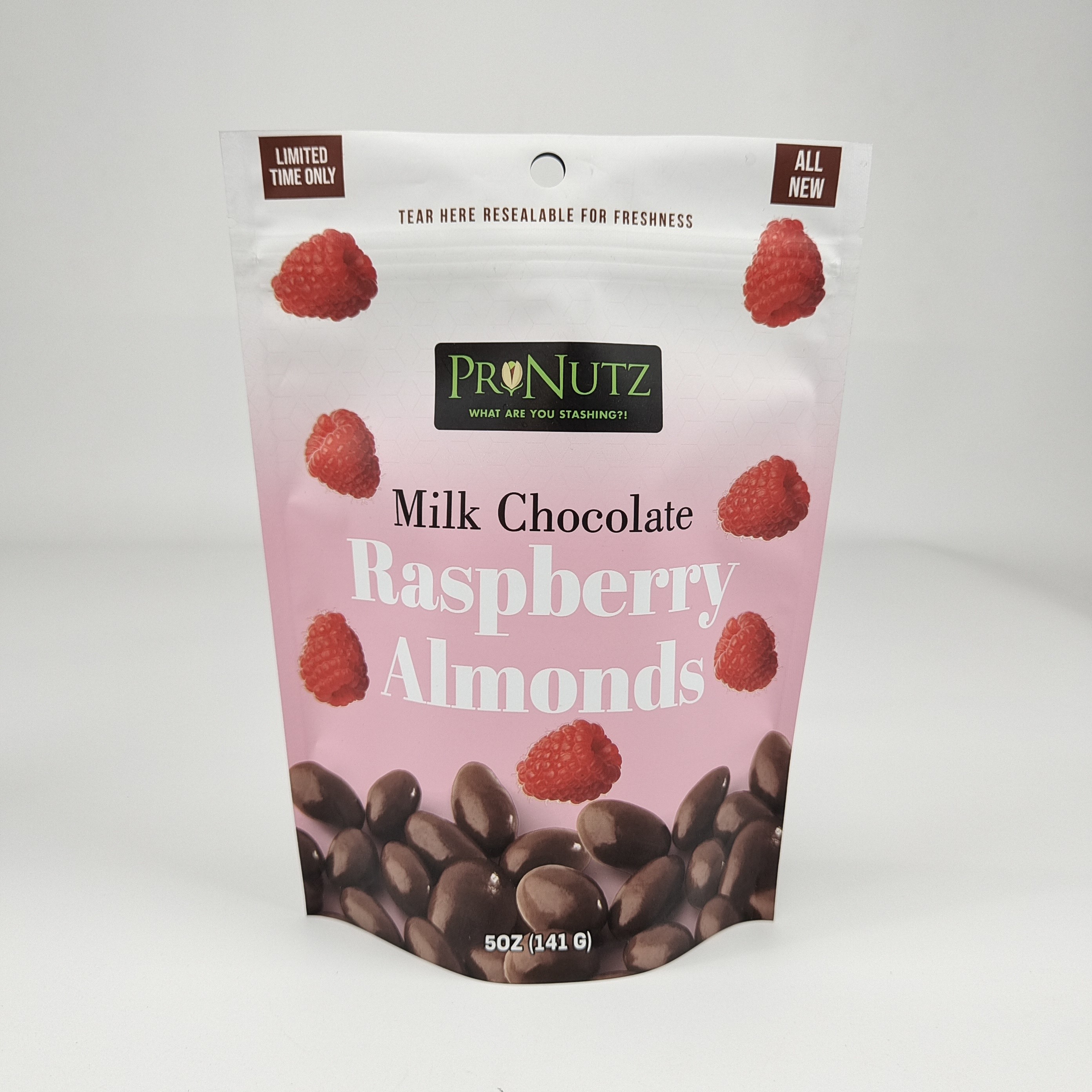 Sacs alimentaires en plastique stratifiés à nouveau fermées emballage sur mesure conception imprimée Ziplock Poly Bag Pouch pour les fruits secs