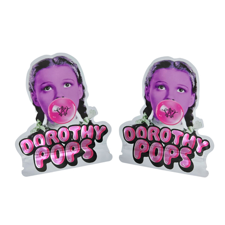 Recyclé spécialement personnalisé en forme de découpe 7 14 28g gommes poupée en aluminium à l'épreuve des enfants