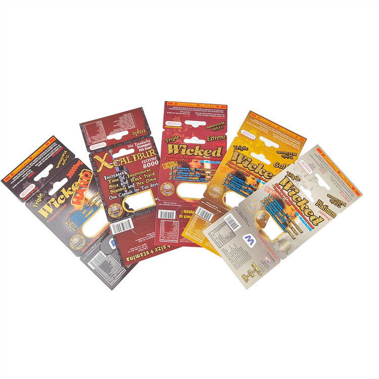 100% biodégradable boîte de papier en carton blanc personnalisé Best-Selling Royal Honey Packaging Boîte de papier pour les hommes amélioration