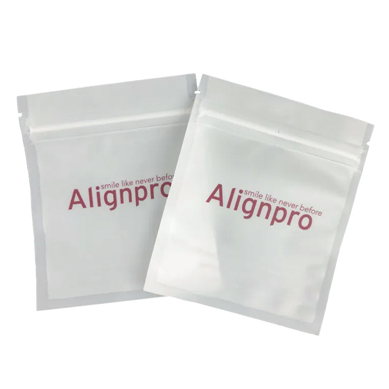 Impression numérique Poches en plastique Emballage avec poignée de scellement thermique