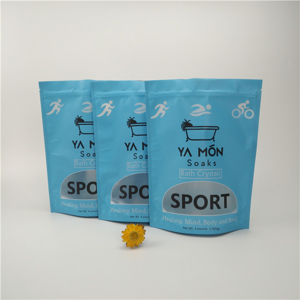 Emballages à l'épreuve des fuites et ré-fermées en foil pour les sacs d'emballage pour le gommage du café