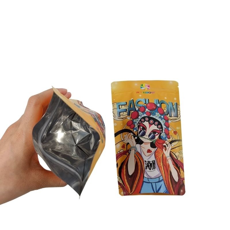 Commande personnalisée Accepté Sacs à collations Emballage avec conception personnalisée